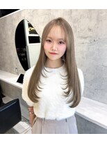 髪屋 紬&nbsp;ミルクティーベージュ/ハイトーン/エフェクトブリーチ