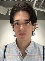 テクネ 天神大名(techne)&nbsp;天神大名シャドウパーマスパイラルパーマセンターパートウルフ