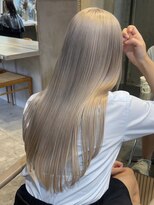 サンクマーケット 渋谷(cinq MARKET)&nbsp;渋谷ダブルカラーハイトーンカラーオリーブグレージュカラー