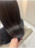 髪質改善*暗めロングレイヤーロング*美髪【Zina札幌】
