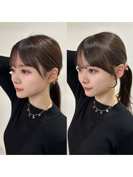 メラク(Merak) 《渋谷/表参道》小顔見えNo.1！コテ巻き韓国風レイヤーカット