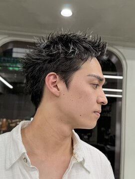 ニコ トウキョウ ロジック(nico TOKYO Logic) スパイキーショート　メンズショート　ピンパーマ