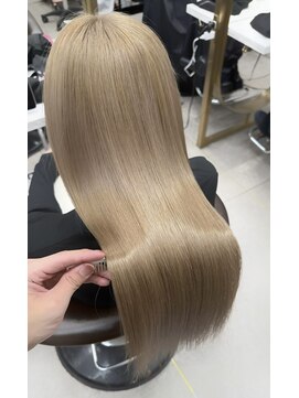 ロンド レア 天神大名店(Lond Le’a) 黒髪カタログ/オリーブグレー/ココアベージュ/小顔に見せるヘア