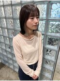 ベージュ×インナーミルクティーベージュ