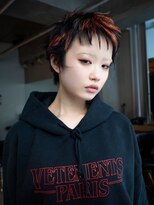 ギークス(GEEKS)&nbsp;【GEEKS渋谷】バズカット/デザインカラー/レイヤーショート/小顔