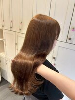 ベレーザ 渋谷(BELEZA) 17599ココアブラウンシャンパンベージュ韓国巻きレイヤーカット