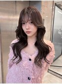 【稲永麻衣】レイヤーカット+ロングヘア+顔まわり+韓国ヘア