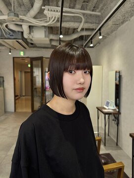 ソイデュエ 梅田(soi due) 顎ラインタッセルボブ☆