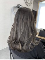 アミリー ひたち野うしく店(Amily)&nbsp;ハイライトバレイヤージュダブルカラーケアブリーチ20代30代