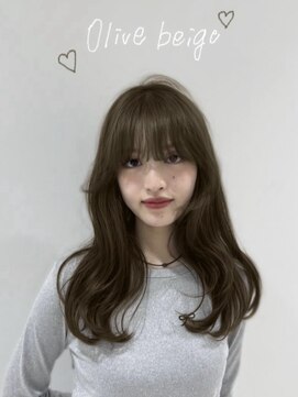 ソア 並木坂(Soa) オリーブ/透明感カラー/オリーブベージュ/熊本/上通り/並木坂