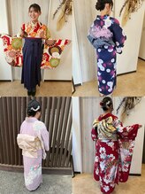 【着付け】別府で叶う大切な行事を華やかにプロデュース♪振袖/袴/浴衣/留袖/訪問着/七五三着付けはお任せ