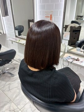 ヴァンカウンシル 一宮店(VAN COUNCIL) 水光感たっぷり韓国風ストレート/透明感ブラウン×艶ロング#2