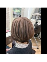 キセイ 北仙台店 KISEI 乾かすだけでまとまる美シルエットショートボブ×ハイライト