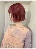 色落ちもかわいいピンク