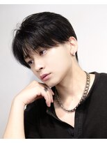 オーシャントーキョー 原宿(OCEAN TOKYO)&nbsp;メンズショートセンターパートコンマヘア刈り上げ