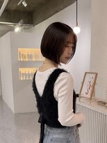 シエル 一社(cher) 大人目カジュアルボブ