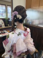 ユアサ(YUASA)&nbsp;浴衣着付け＆ヘアセット