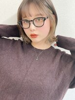サンド ミュウ 横浜店(sand mieu)&nbsp;ゆるふわレイヤーボブ