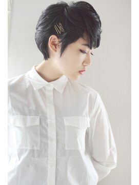 モッズ ヘア 上大岡店(mod's hair) 黒髪ショート【COLETTE 2013-14 A/W】