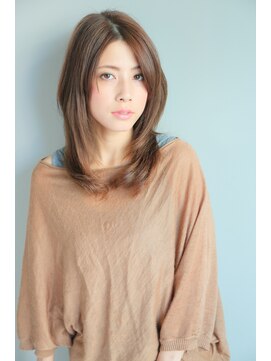 ハロ 蕨(HALO) 伸ばしかけでも上品キレイなセミロング♪