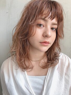 フィルムス 新宿(FILMS) 暗めカラー/レイヤーカット/くすみベージュ/ボブ/新宿