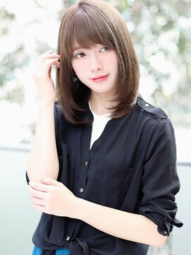 アンド ストーリーズ(&STORIES) ミディアムアッシュブラウン/20代/30代/40代/ハイライト/小林