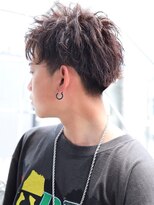 リップス 池袋(LIPPS)&nbsp;刈り上げツーブロック　テクノ　アップバングショートハルタ２