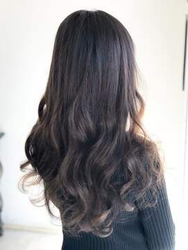 ヴァンクラウド 奈良店(VENT-CLOUD) 大人可愛い透明感ココアアッシュラフウェーブ６ｄエクステ