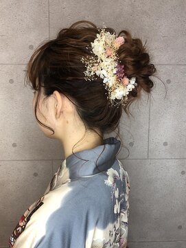 リスタバイネオリーブ 浅草(Re:sta by neolive) 卒業式　袴　着物ヘア　Re:sta by neolive