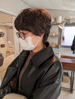 ヂウ 藤沢(zhu)&nbsp;くしゃっとパーマ◎マッシュショート