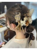 卒業式ヘアセット