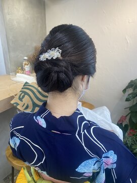 イット(it.) it.yui ヘアセット ヘアアレンジ 夜会巻き