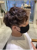 メンズ　ツイストスパイラルパーマ