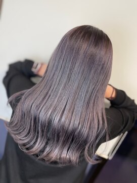 アイズ 本厚木(AIZU) ダブルカラー/グレーパープル