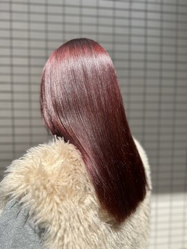 ラウレア(LAULEA) ピンクカラー/韓国カラー/学割カラー/髪質改善ストレート/カラー