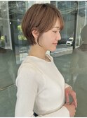 【春日美月】耳にかけるとショートになるボブ