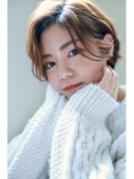 ラべリー 池袋(LOVELEY) あざとショートマッシュ×ナチュラルベージュ【池袋】