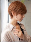 美シルエット耳かけショートヘア小顔カットくびれショートヘア