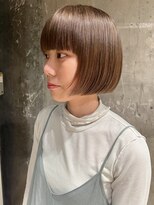 ハマモト&nbsp;ベージュカラー　ボブ