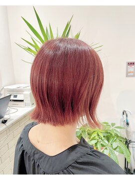 シードバイシャムロック(SEED by Shamrock) ぷつっとボブ　ベルボブ  ピンクベージュ