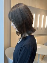 シダ(sida SAIIN) ★【高城】透明感オリーブ×くびれボブ