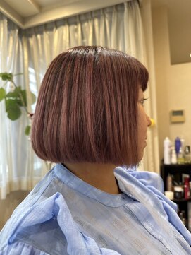 マーキア(Maackia) ピンク　ボブ