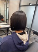 切りっぱなしボブ/ミニボブ