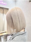デザインカラー/レイヤーカット/ウェットヘア/オリーブベージュ