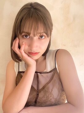 ニスル センター南店(NISURU) 似合わせカット/大人ガーリー/ダークアッシュ/着物/センター南