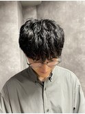 スパイラルMIXシャドウパーマ
