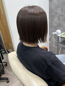 フォンド 津田沼(fond.) 前髪/アンブレラカラー/こなれミディ/イメチェン/ウェーブパーマ