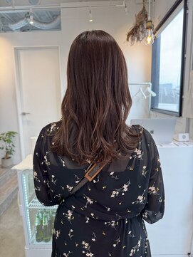 ロカ 表参道(loka) ミルクベージュ/レイヤーカット[表参道/ブリーチ/ハイライト]Mai