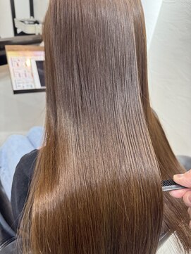 ケー 北千住(K.) ベージュブラウン×髪質改善トリートメント