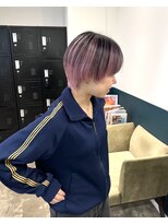 ヘアーブレイス(hair brace)&nbsp;ピンク×アンブレラカラー　stylist聖斗